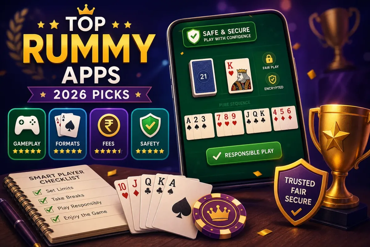 Best rummy game apps for Android rated for gameplay, fees and safety
